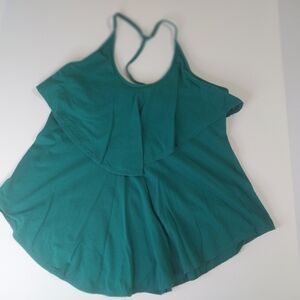 Victoria's Secret Size S Aqua Halter Tank Top With bra Victoria Secret